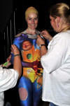 Painter: Vivi Hopman. Model: Sara Deckers.